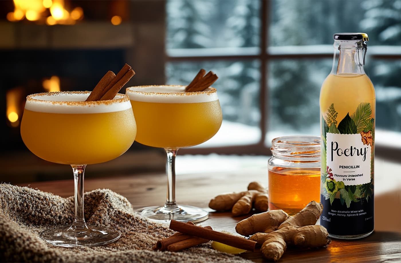 Ginger Spice and Everything Nice: Perfect Winter Cocktails with Penicillin Mixer - Poetry Store