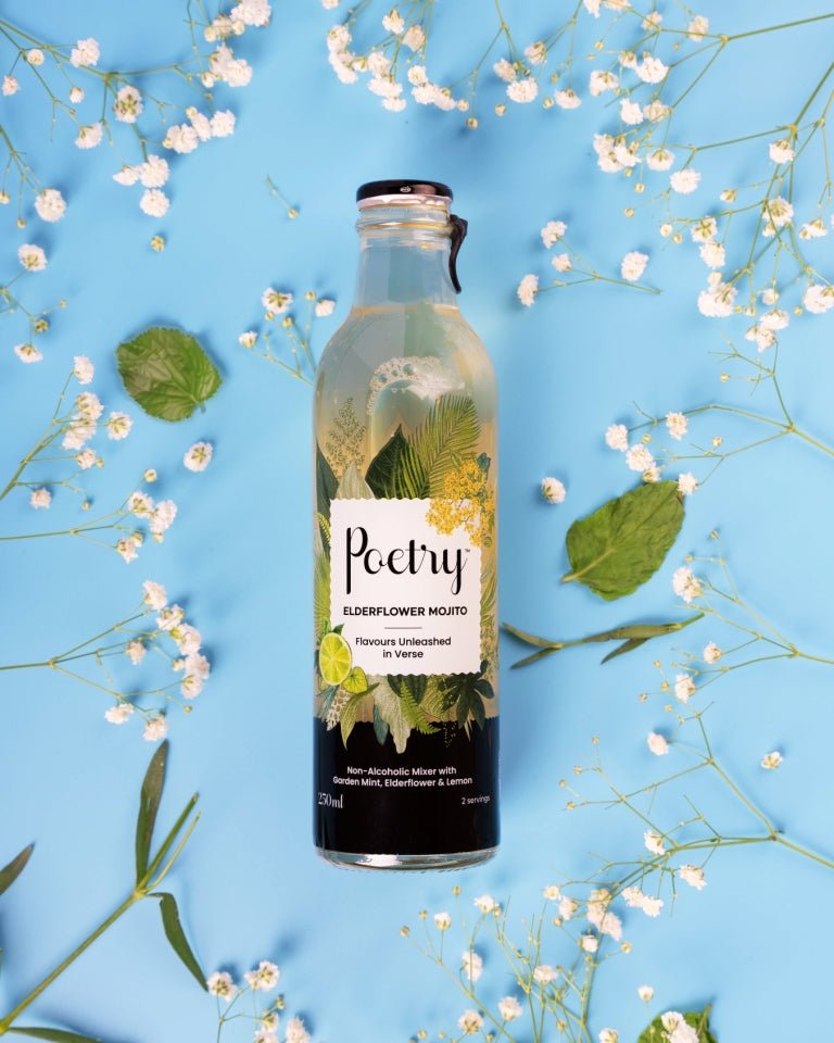 Elderflower Mojito - Single Bottle - Poetry Store